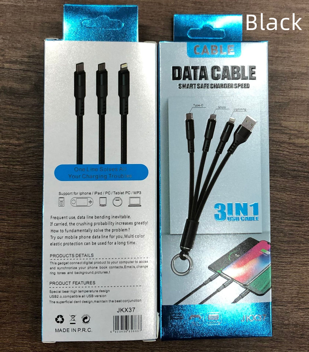 GlowGadget- 3-in-1 Fast Cable